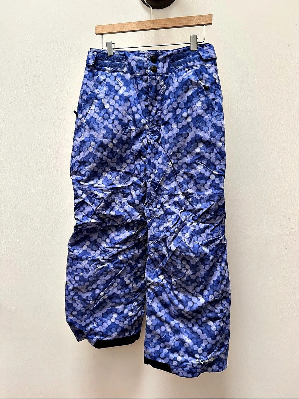Columbia Bugaboo Girls 7/8 Blue Snow Pants